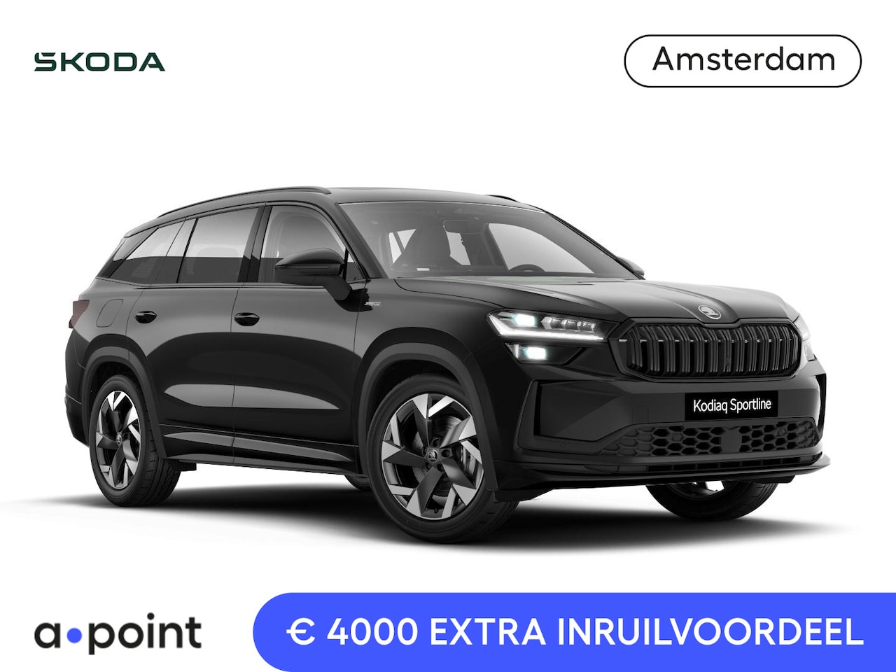 Skoda Kodiaq - 1.5 TSI PHEV Sportline Business 204 pk | Comfort Pakket | Panorama Dak | Trekhaak | Winter - AutoWereld.nl