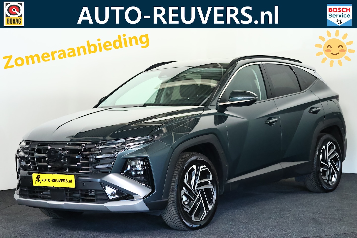 Hyundai Tucson - 1.6 T-GDI PHEV Premium 4WD Navi / Leder / HUD / Carplay / ACC / Memory - AutoWereld.nl