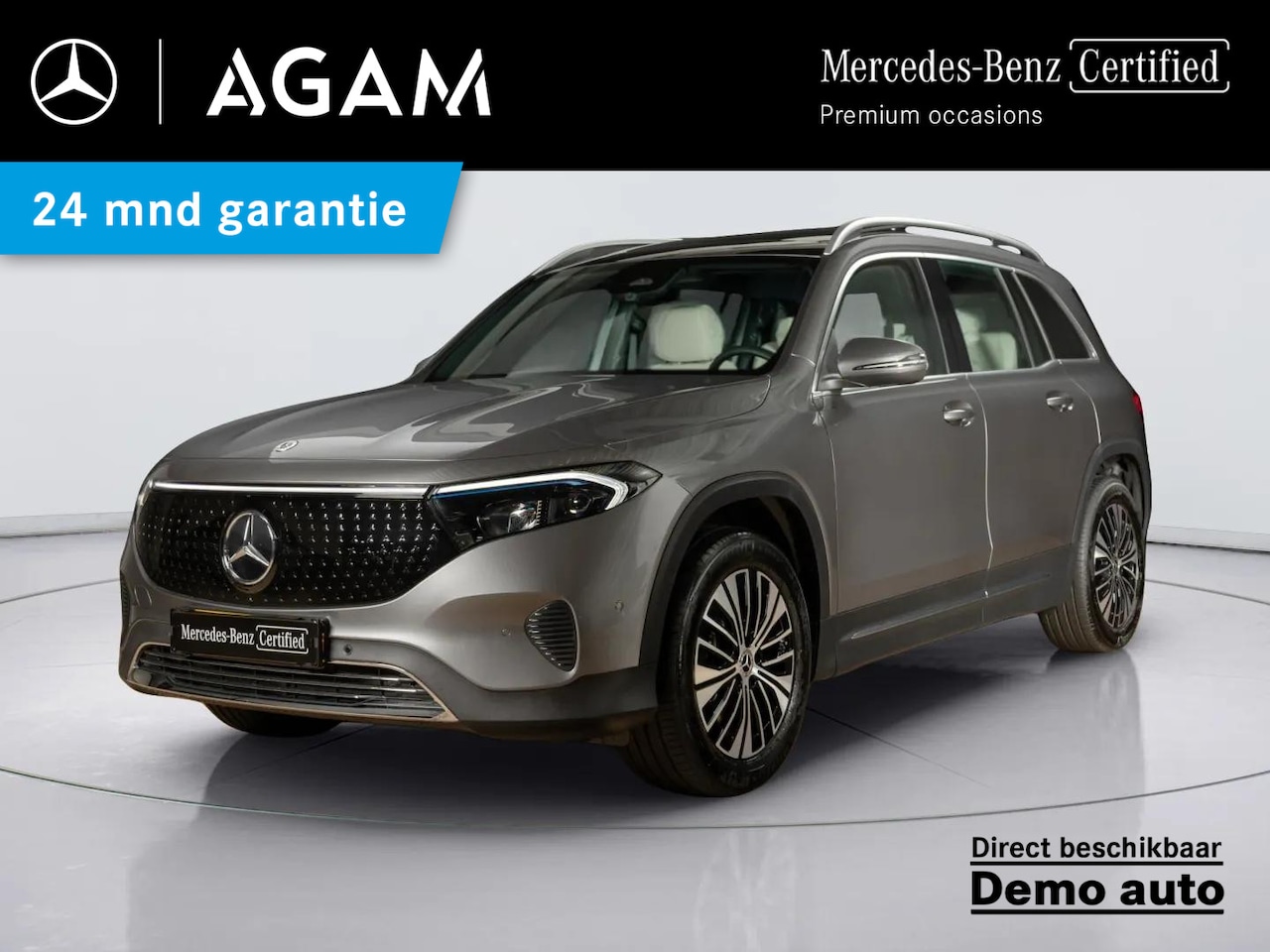 Mercedes-Benz EQB - 250+ Business Solution Luxury Panorama dak - AutoWereld.nl