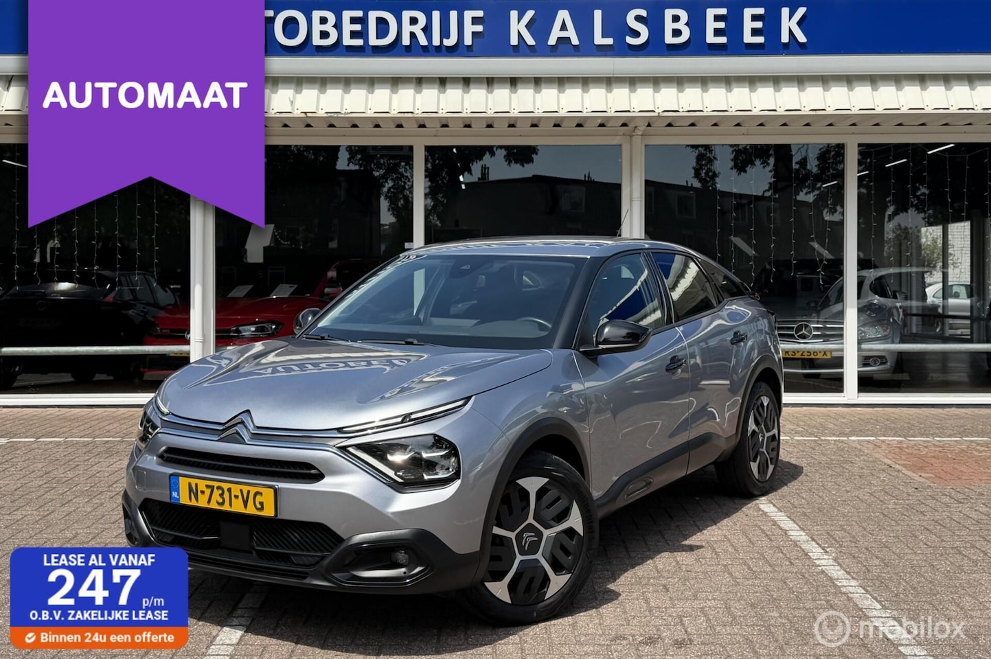 Citroën C4 - 1.2 PureTech Feel|Automaat|Carplay|Camera|Stoelverwarming|Stuurverwarming| - AutoWereld.nl