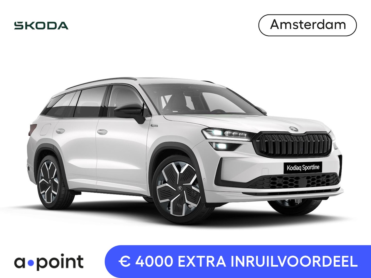 Skoda Kodiaq - 1.5 TSI PHEV Sportline Business 204 pk 6 versn. DSG | Dynamic Chassis Control Pakket | Com - AutoWereld.nl