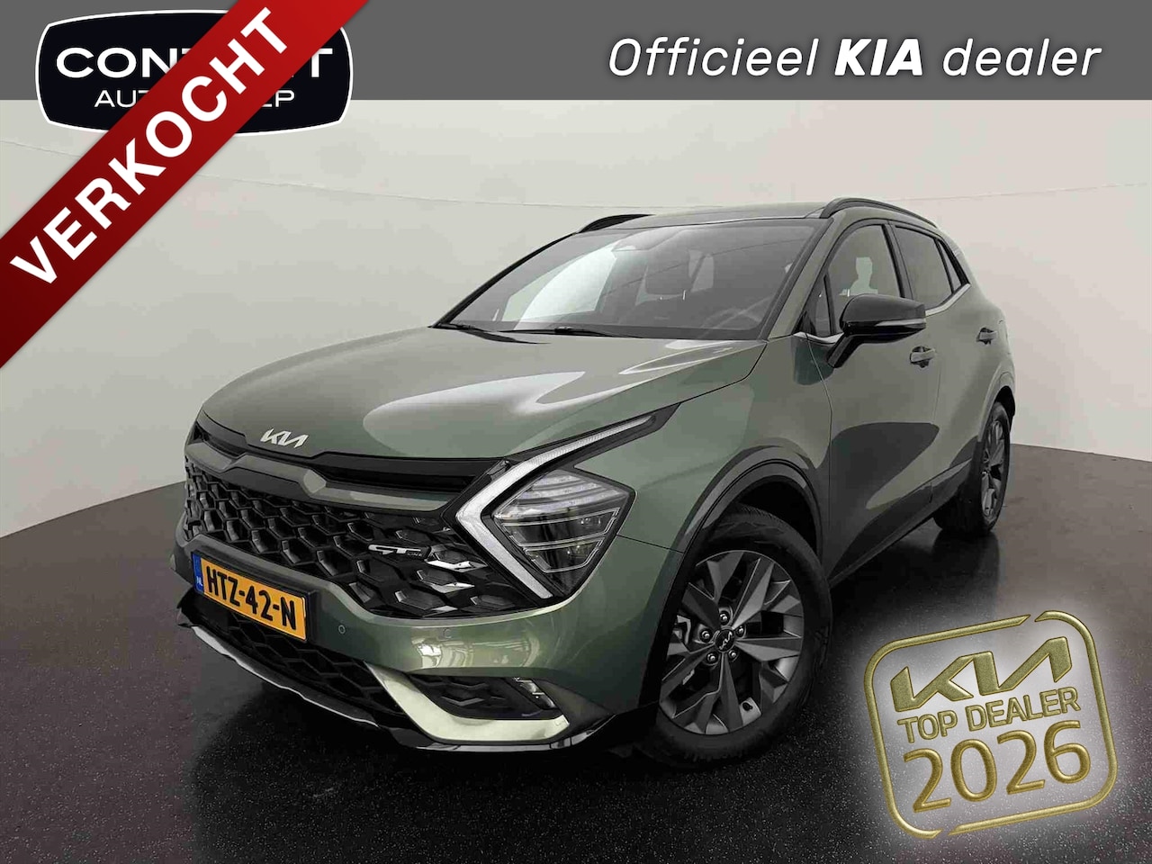 Kia Sportage - 1.6 T-GDi 230pk Hybrid AT6 GT-Line | Schuif-kanteldak | Apple Carplay/Android Auto - AutoWereld.nl
