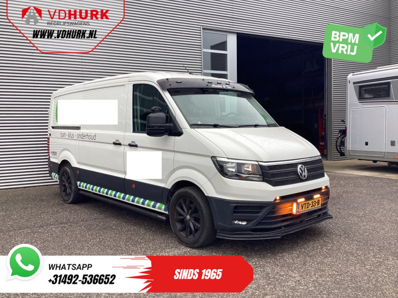 Volkswagen Crafter - 2.0 TDI 175 pk L3H2 Gev.stoel/ 270Gr.deuren/ Flitsers/ Inrichting/ Carplay/ Cruise/ Camera - AutoWereld.nl