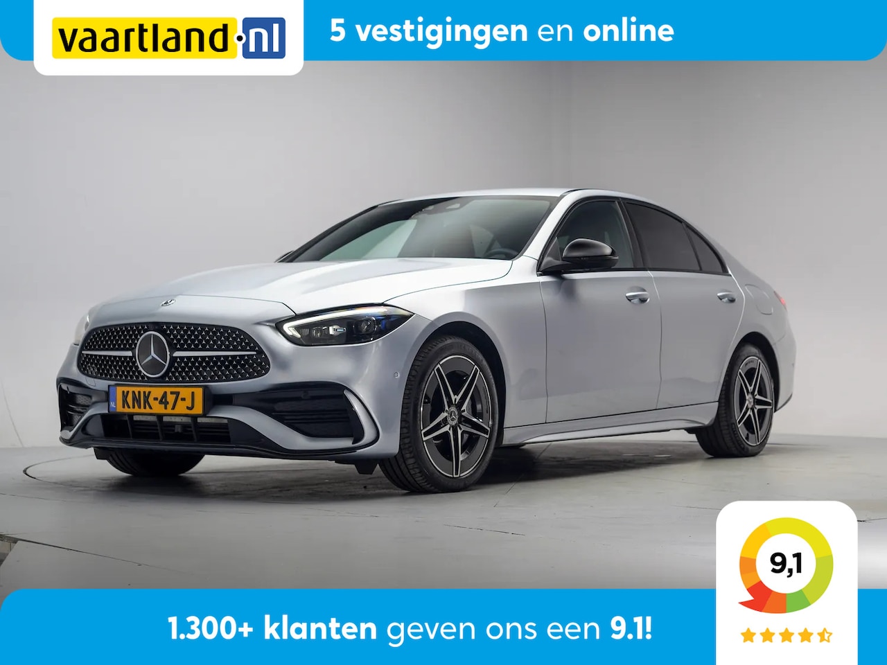 Mercedes-Benz C-klasse - 300 e AMG Night [ Sfeer Navi Camera Stoelverwarming ] - AutoWereld.nl