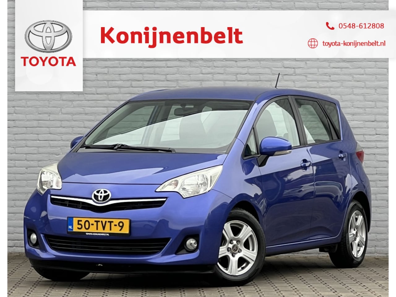 Toyota Verso S - 1.3 VVT-i Aspiration Automaat | NL auto | Trekhaak | Clima | 4s banden - AutoWereld.nl