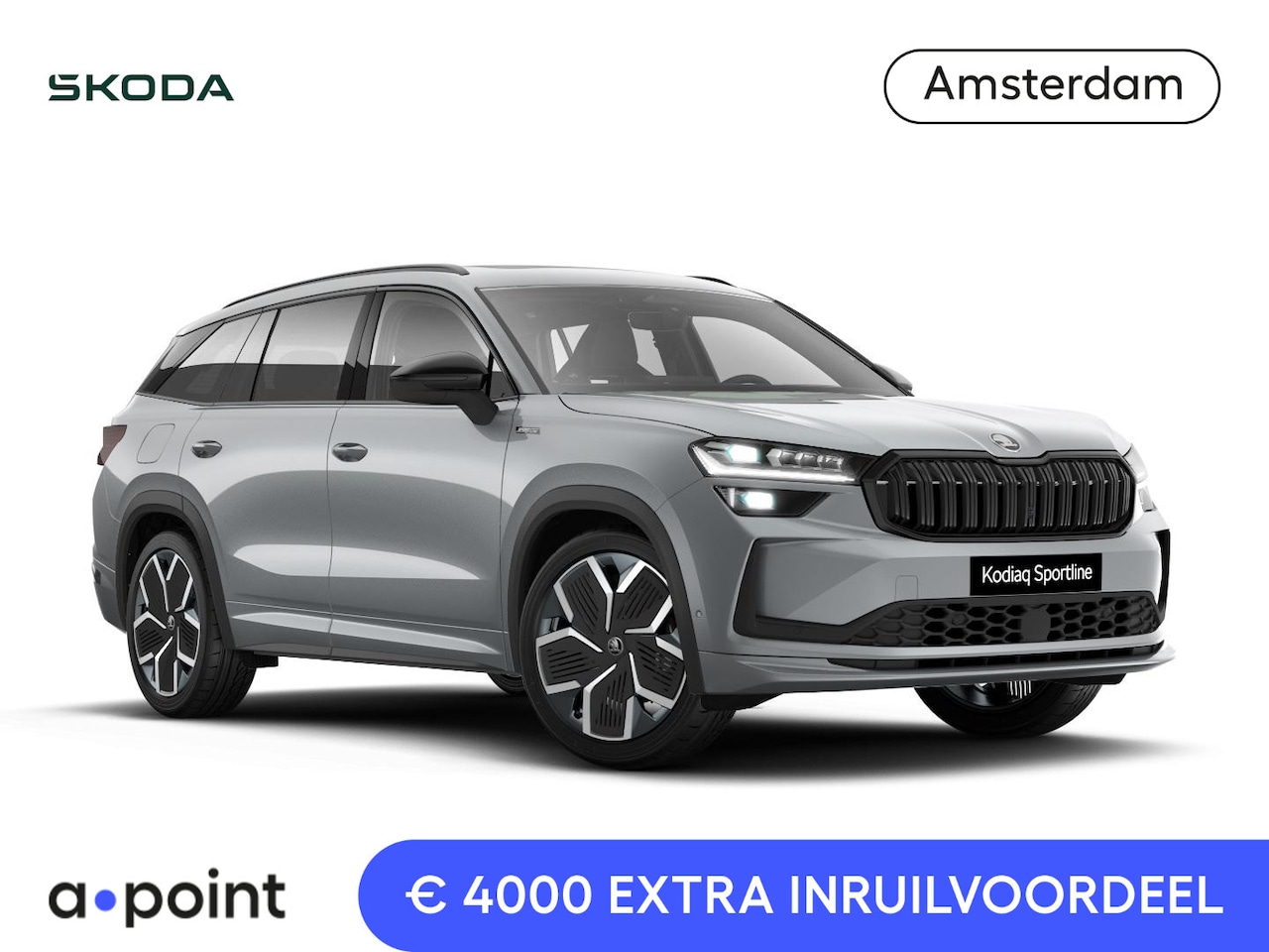 Skoda Kodiaq - 1.5 TSI PHEV Sportline Business 204 pk 6 versn. DSG | Comfort Pakket | Panorama Dak | Dyna - AutoWereld.nl