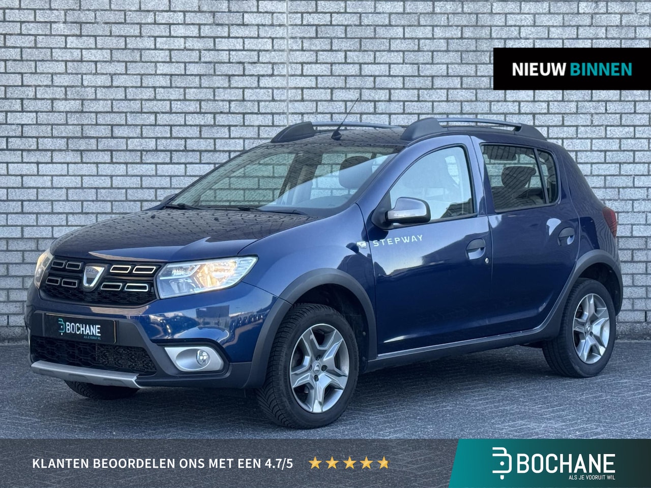 Dacia Sandero - 0.9 TCe Bi-Fuel Tech Road | Trekhaak | Achteruitrijcamera | Navigatie | Dealer Onderhouden - AutoWereld.nl