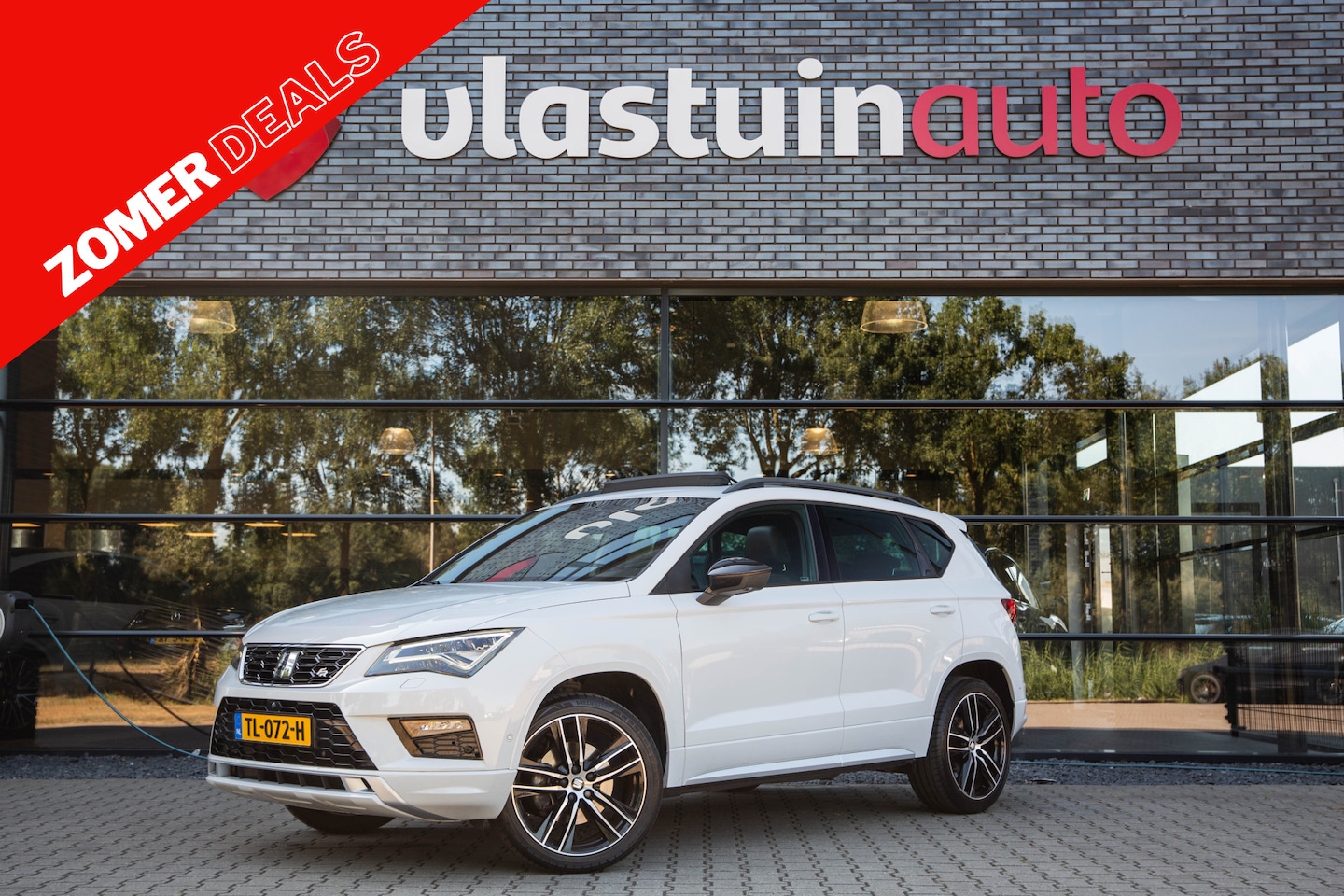 SEAT Ateca - 1.4 EcoTSI FR 1.4 EcoTSI FR , Trekhaak, Panormadak, Rondomzicht camera, Adap. Cruise, - AutoWereld.nl
