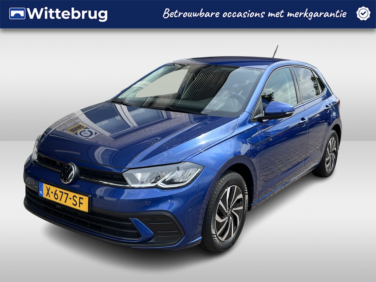 Volkswagen Polo - 1.0 TSI Life / GARANTIE TM 1-2028/ AUTOMAAT/ PARK. SENSOREN/ LED/ DIGITAL DASHBOARD/ ADAPT - AutoWereld.nl