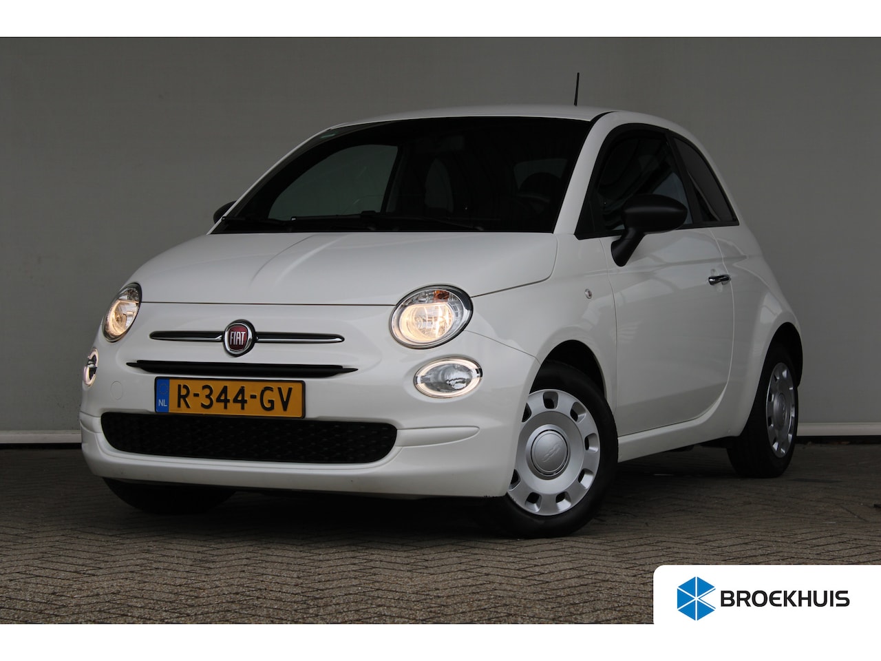 Fiat 500 - 1.0 Hybrid Cult | Elektrische ramen voor | DAB Radio | Airco | Multifunctioneel Stuurwiel - AutoWereld.nl