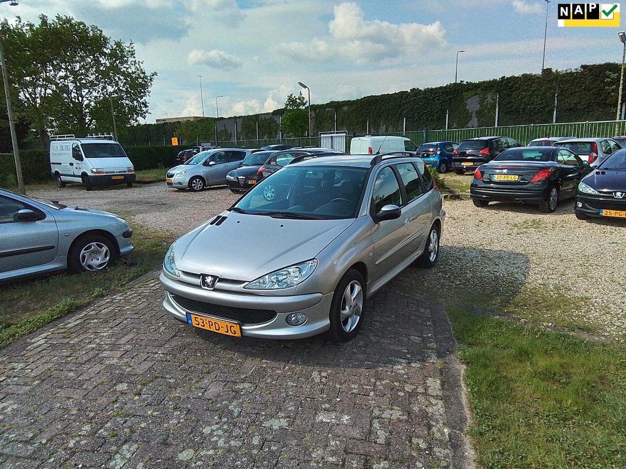 Peugeot 206 SW - 1.6-16V XS Zeer mooie Automaat 106 000 km nap NL Auto. - AutoWereld.nl