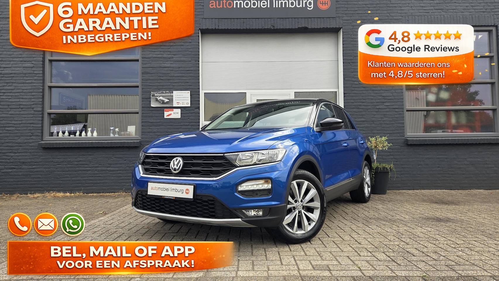 Volkswagen T-Roc - 1.0 TSI Style | WINTERPAKKET | TREKHAAK | DEALER ONDERHOUDEN - AutoWereld.nl
