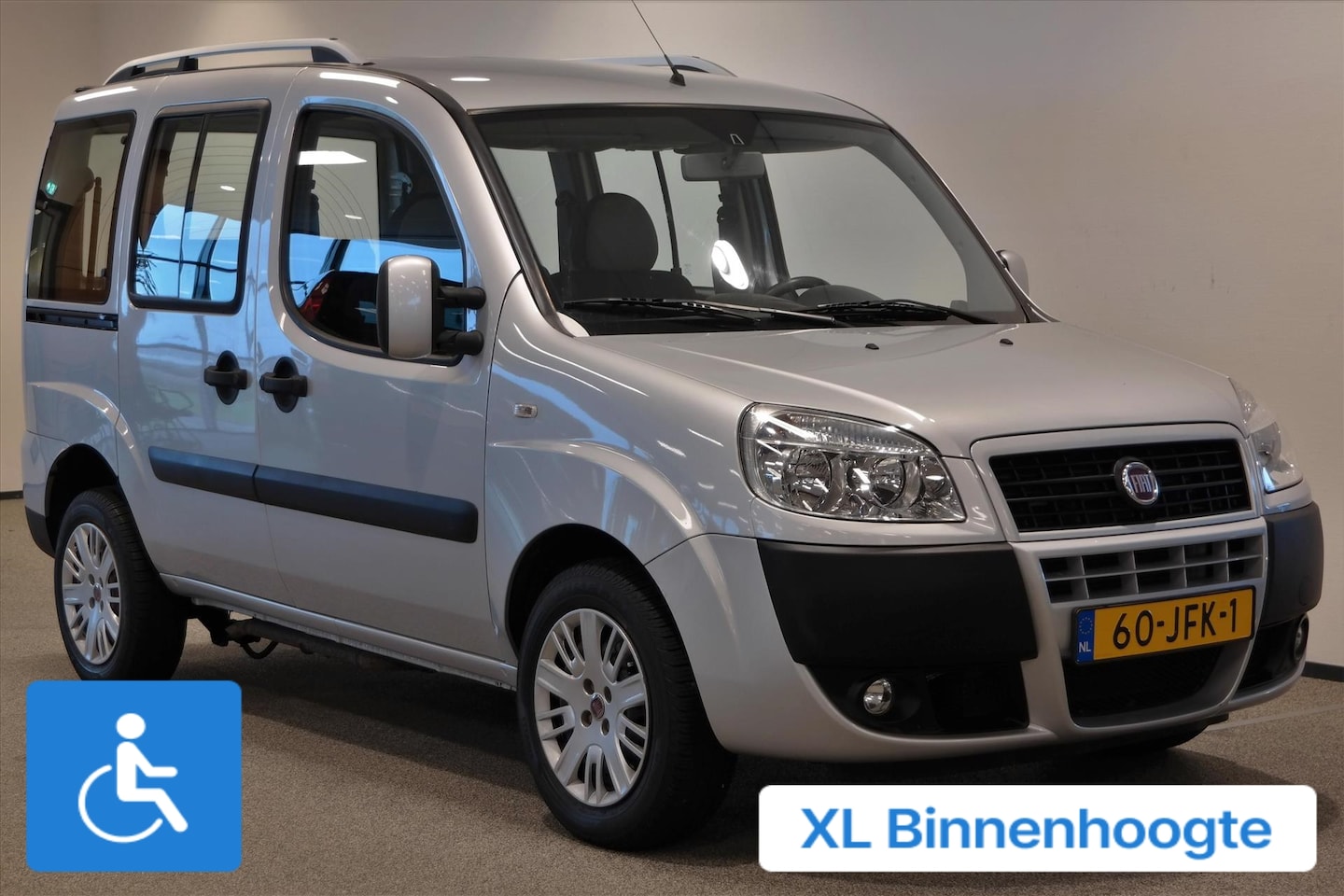 Fiat Doblò - Rolstoelauto XXL-Ombouw (150cm binnenhoogte) - AutoWereld.nl