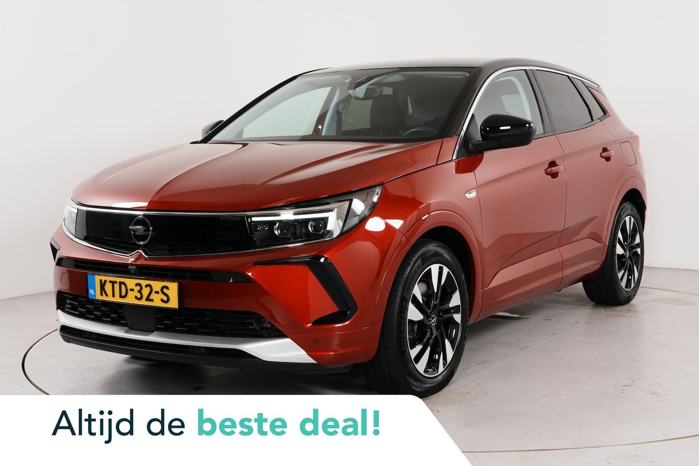 Opel Grandland - 1.6 Turbo Plug-In Hybrid GS Line | 360° Camera | Sport stoelen | Adaptief | - AutoWereld.nl
