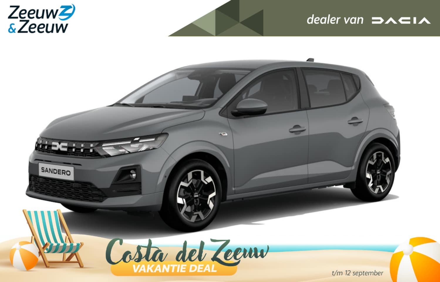Dacia Sandero - 1.8L Full Hybrid 155pk Journey | NU te bestellen bij Zeeuw & Zeeuw | De zuinige, krachtige - AutoWereld.nl