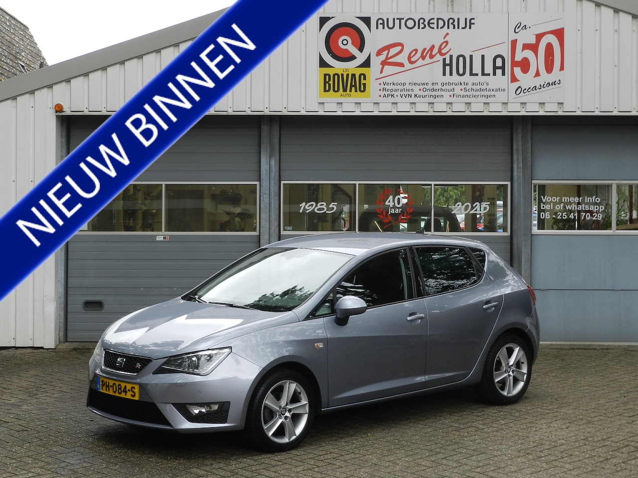 SEAT Ibiza - 1.0 TSI 90PK FR 5Drs Connect Eco Navi Apple Android carplay PDC Trekhaak - AutoWereld.nl