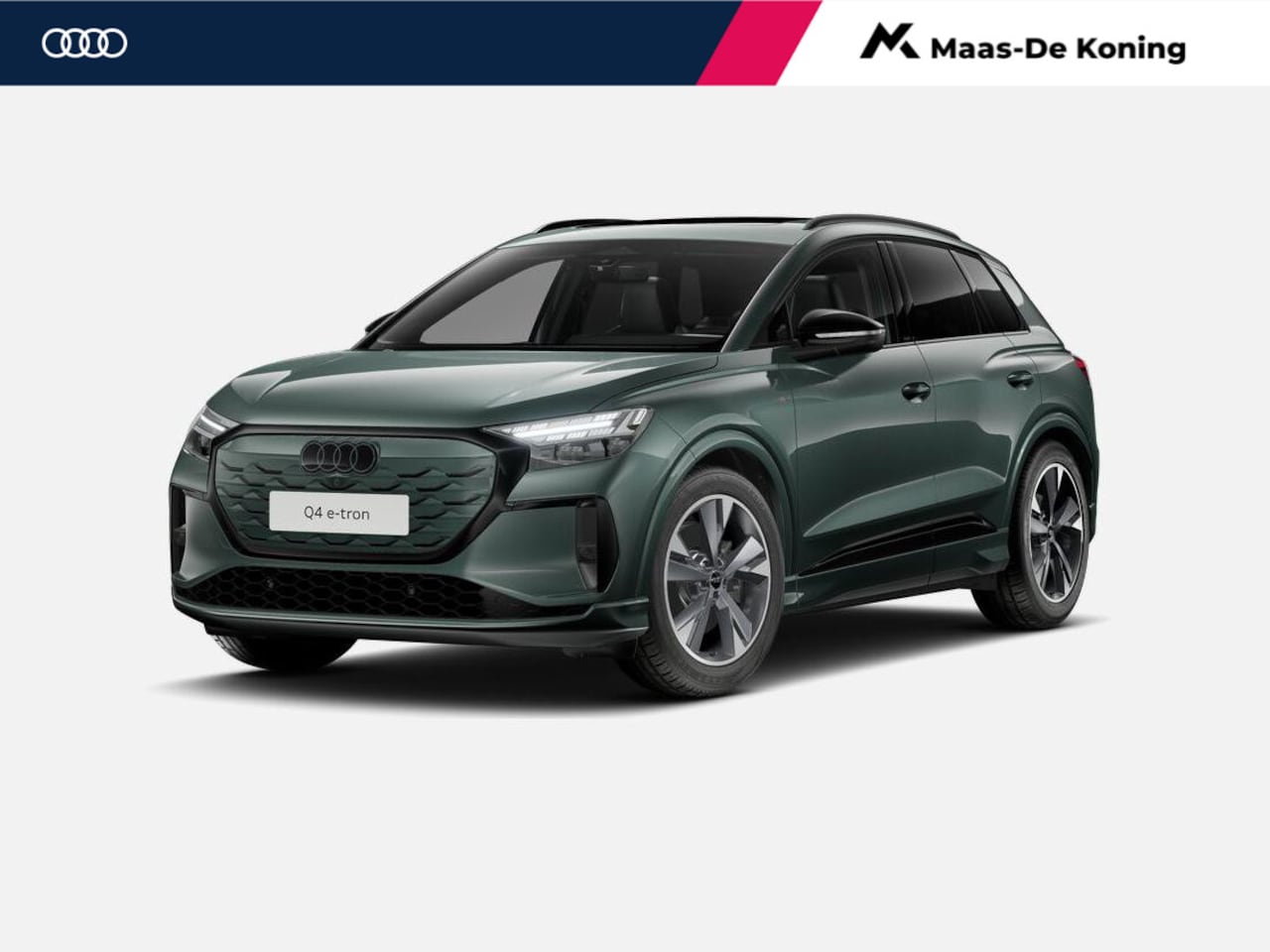 Audi Q4 e-tron - S edition performance 82 kWh 286 PK · Trekhaak elek. wegklapbaar · Optiekpakket zwart · Gl - AutoWereld.nl