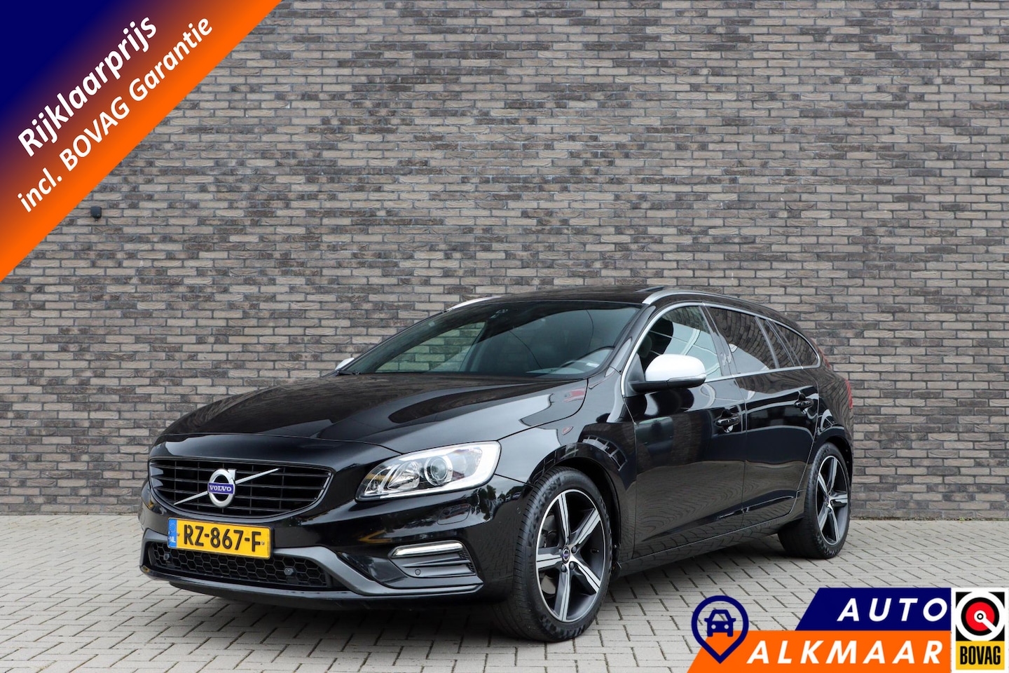Volvo V60 - 2.0 T4 Business Sport | R-Design | Trekhaak | Schuif/kanteldak | Rijklaarprijs - incl.gara - AutoWereld.nl