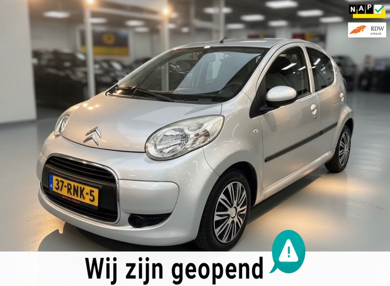 Citroën C1 - 1.0-12V Ambiance-1 jaar apk-airco-elek ramen - AutoWereld.nl