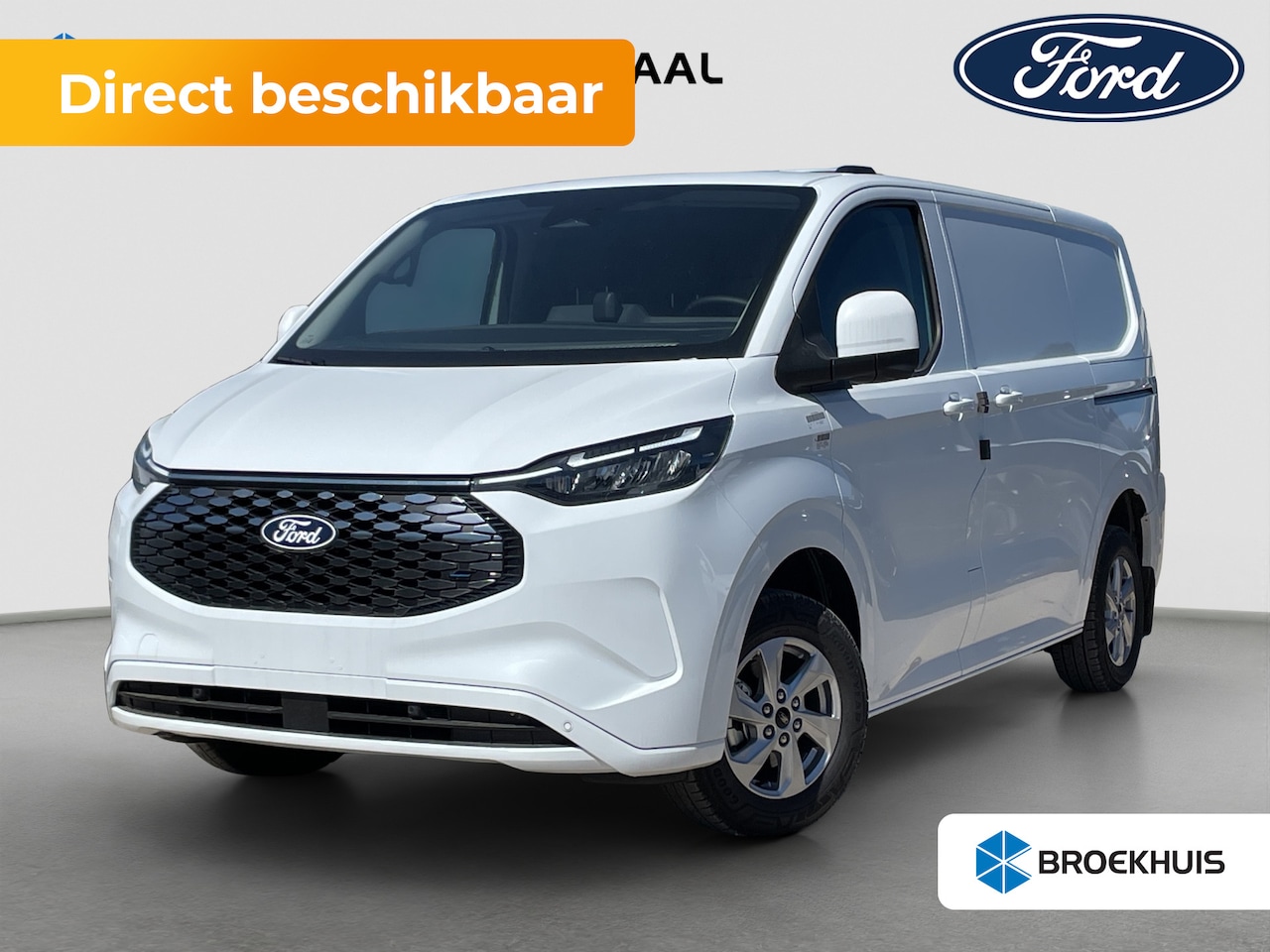 Ford E-Transit Cust. - 320 L1H1 Limited 71 kWh | Winterpack | Adap. Cruise Control | Trekhaak | Camera | | 13 pol - AutoWereld.nl