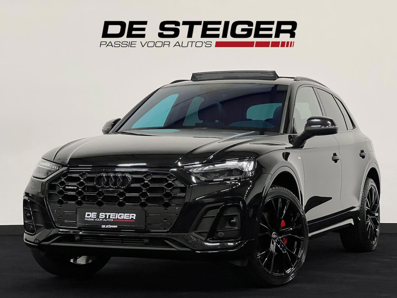 Audi Q5 - 50 TFSI e 3 x S line Competition Pano ACC Sfeer Trekhaak - AutoWereld.nl