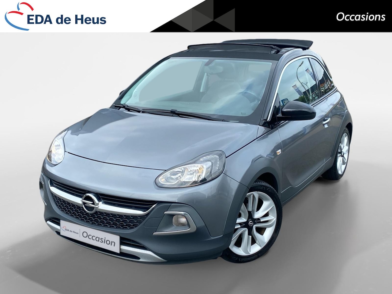 Opel ADAM - 1.0 Turbo Rocks Online Edition Vouwdak | NL auto | CarPlay | Clima | Cruise | etc. - AutoWereld.nl