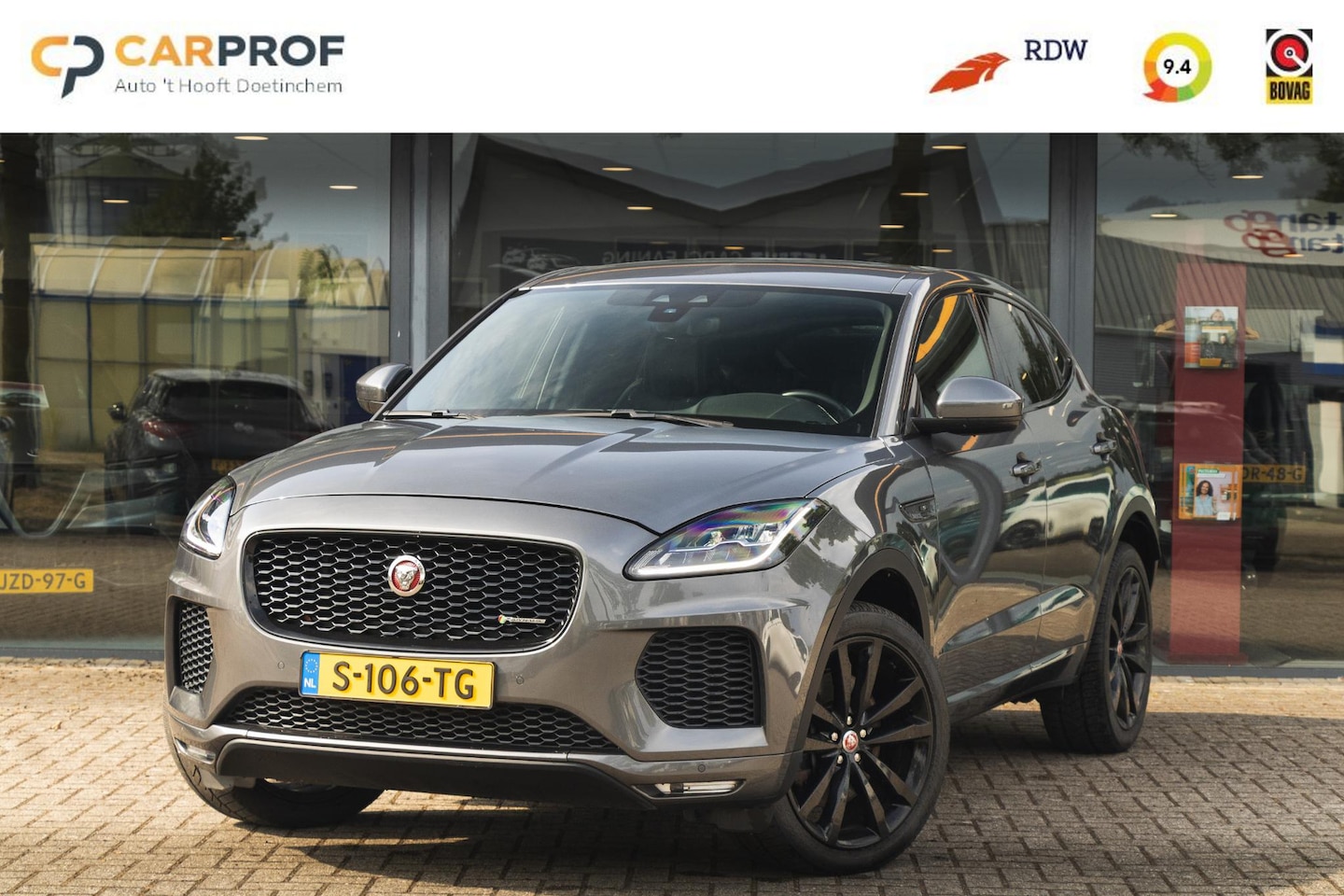 Jaguar E-Pace - 2.0 P200 AWD R-DYNAMIC S Leder | Stoel- & Stuurverwarming | Camera - AutoWereld.nl