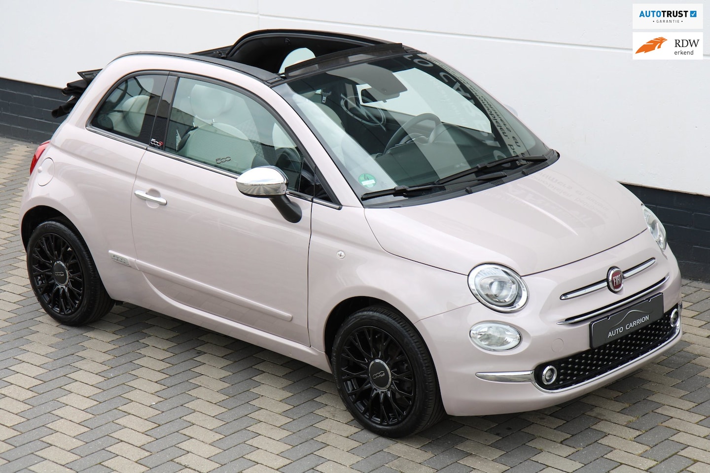 Fiat 500 C - 1.0 Hybrid Star Carplay Xenon Navi Cruise !! - AutoWereld.nl