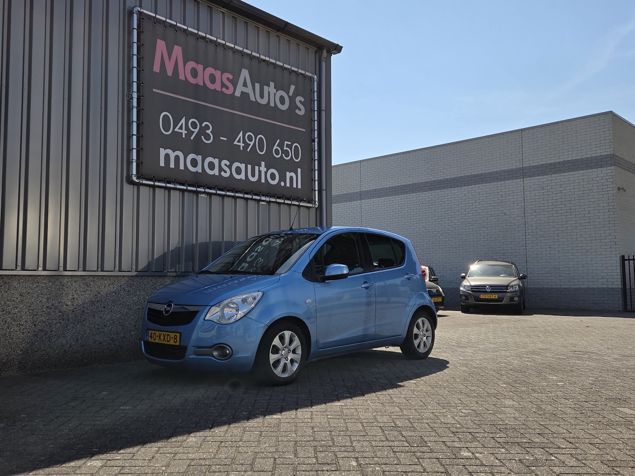 Opel Agila - 1.2 Edition uitvoering hoge-instap vol- automaat 1e eigenaar !!! - AutoWereld.nl