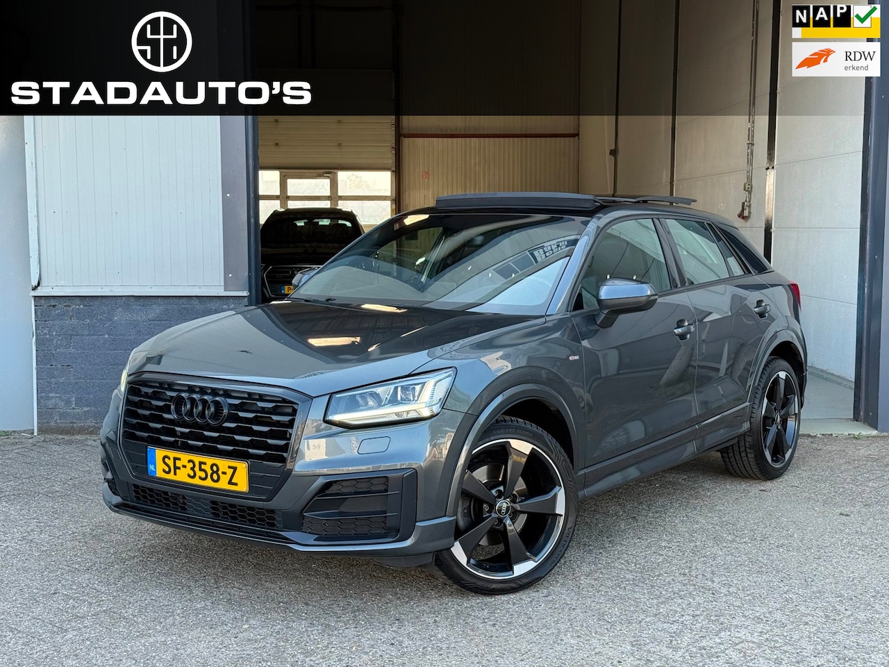 Audi Q2 - 1.4 TFSI CoD S-Line automaat Pano|Ambient Light|NAP! - AutoWereld.nl