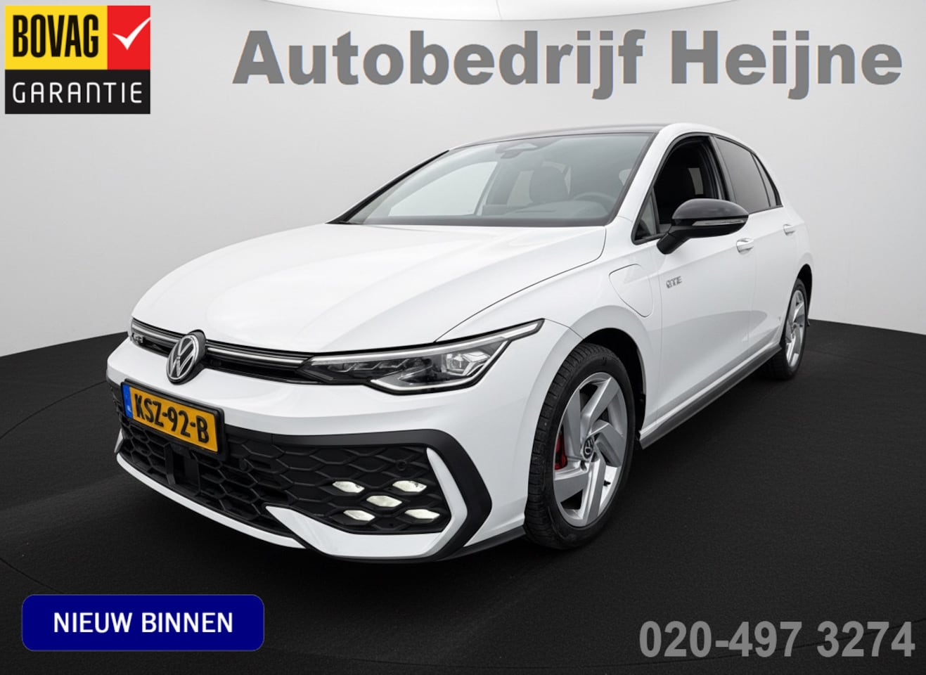 Volkswagen Golf - GTE 1.5 272PK DSG EHYBRIDE GTE-SPORT 360°CAMERA/NAVI/HEAD-UP! - AutoWereld.nl