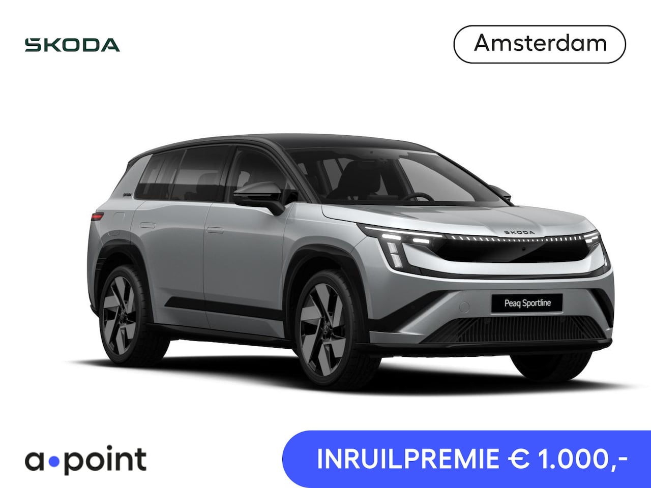 Skoda Peaq - 90 Sportline 7p. 286 pk | Panorama Dak | Derde zitrij | Trekhaak | Winter Pakket | Zwart D - AutoWereld.nl