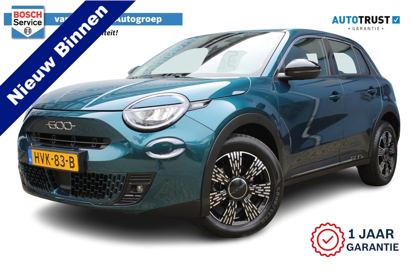 Fiat 600 - 1.2 Hybrid Pop | Incl. 12 maanden Garantie | 360° Camera | Stoelverwarming | Parkeersensor - AutoWereld.nl