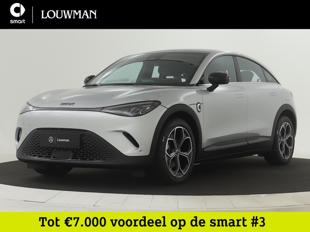 Smart #3 - Pro+ 66 kWh Actieprijs € 33.495,- | Panoramadak | Apple Carplay | Dodehoek ass | 360 camer - AutoWereld.nl