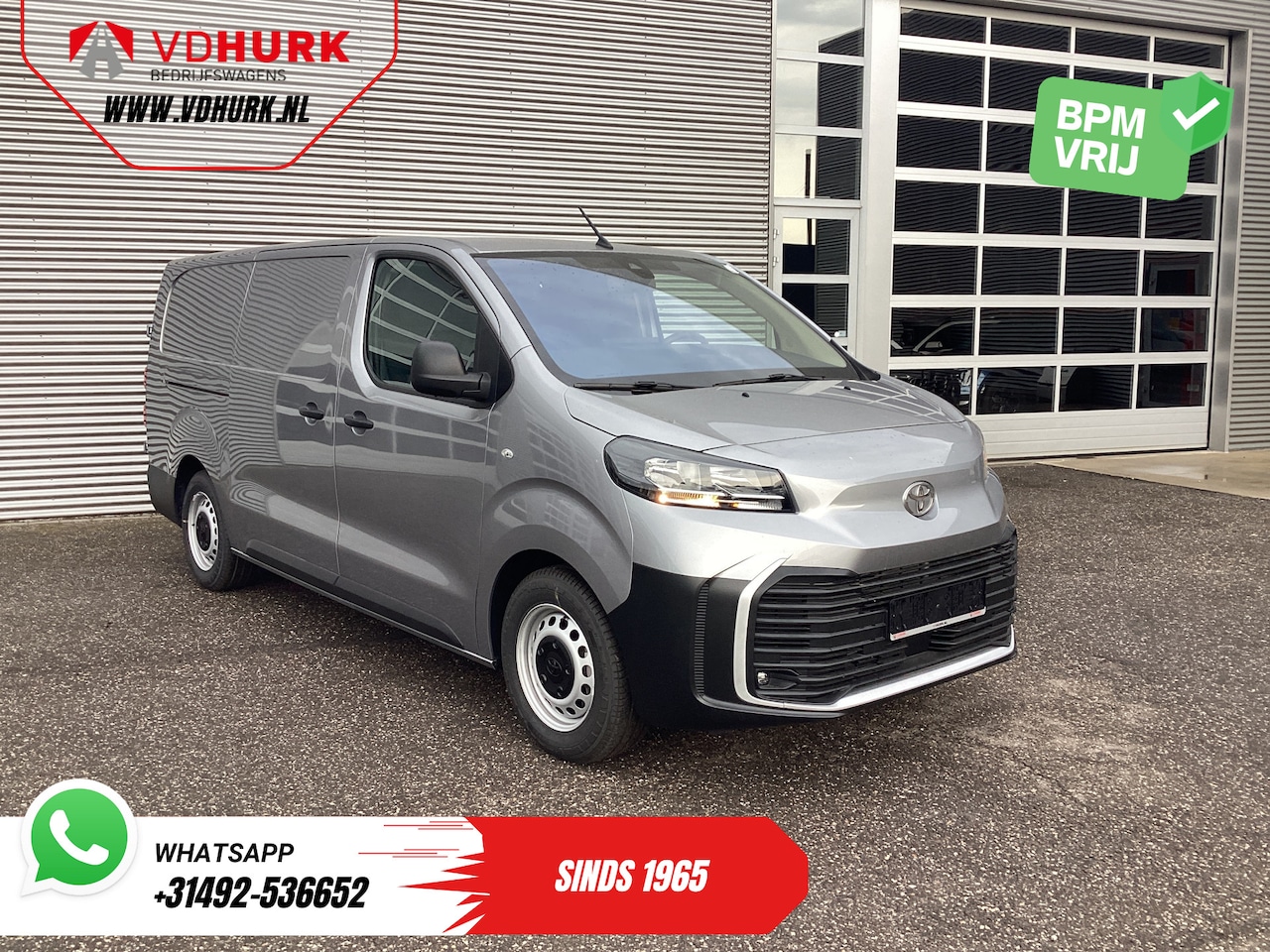 Toyota ProAce Electric Worker - L3 75 kWh 350 km WLTP Adapt.Cruise/ Stuurverw./ Snellader/ Carplay/ Camera/ PDC/ Airco - AutoWereld.nl