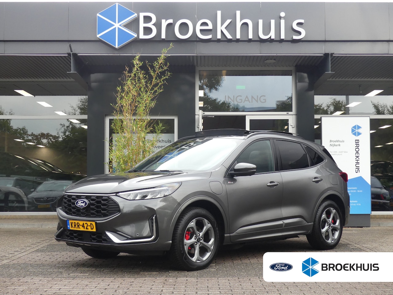 Ford Kuga - 2.5 PHEV ST-Line X | TREKHAAK | PANORAMADAK | ADAPTIVE CRUISE | DODEHOEKDETECTIE | CAMERA - AutoWereld.nl