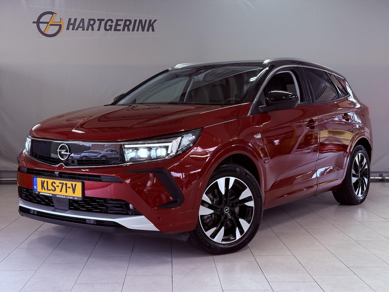 Opel Grandland - 1.6 Turbo Hybrid4 300pk 4x4 Ultimate Automaat* Navi / ECC / Camera's / PDC / A-Cruise - AutoWereld.nl