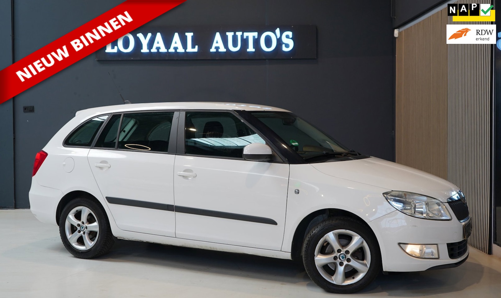 Skoda Fabia Combi - 1.2 TDI Greenline | NAVI | AIRCO | ELEK.RAMEN | NAP | APK. - AutoWereld.nl