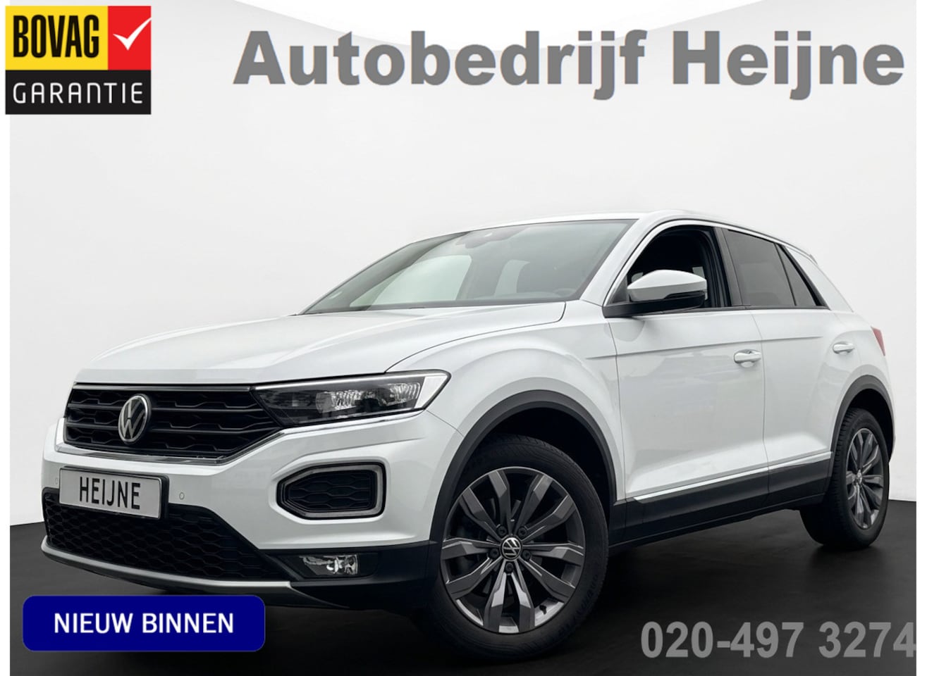 Volkswagen T-Roc - 1.5 TSI 150PK DSG SPORT VIRTUAL/CAMERA/STUURW. VERW. - AutoWereld.nl