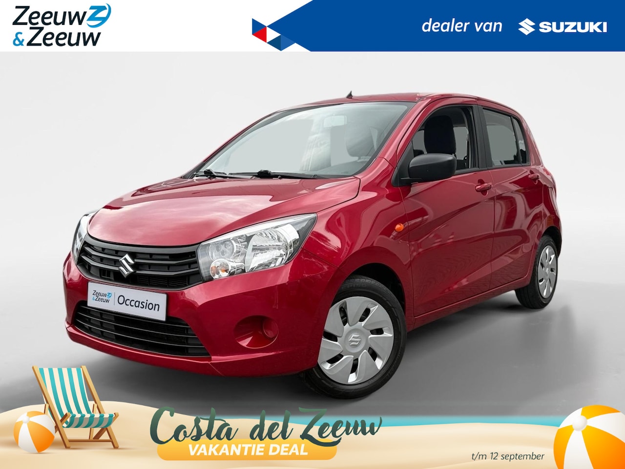 Suzuki Celerio - 1.0 Comfort | AIRCO | BLUETOOTH | HOGE ZIT | FABRIEKSGARANTIE TOT 12-2029! - AutoWereld.nl