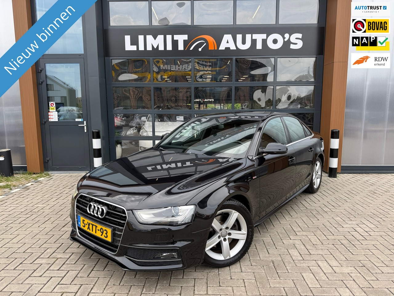 Audi A4 Limousine - 1.8 TFSIe Limited S/Aut/Climate/Cruise/Leer/Xenon/Pdc v+a/St.verw/Nap - AutoWereld.nl
