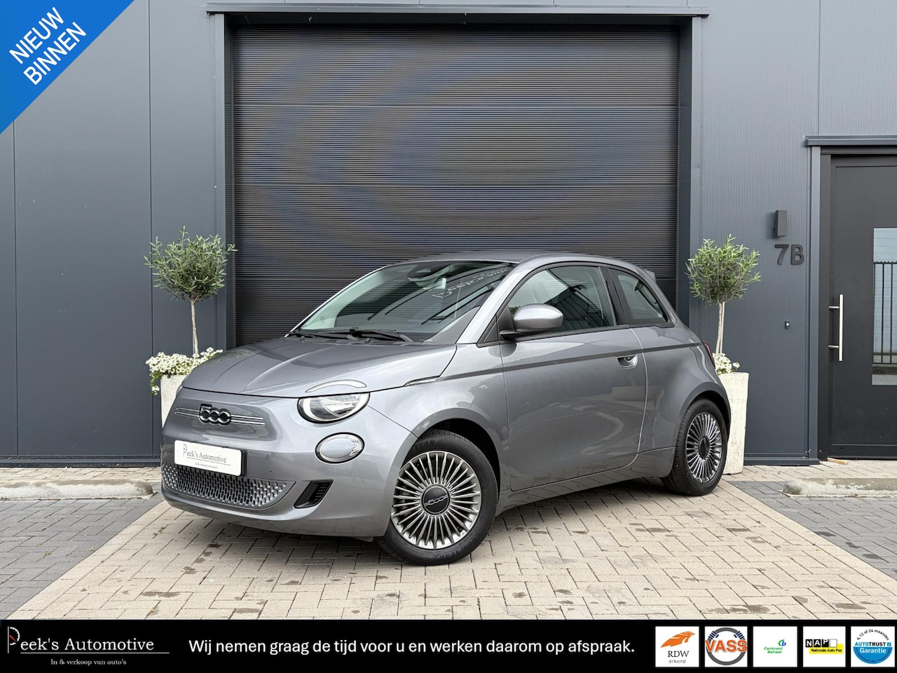 Fiat 500 - Icon 42 kWh | Clima | Cruise | Carplay | Navigatie | 100% Elektrisch rijden | Super leuke - AutoWereld.nl