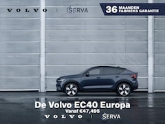 Volvo EC40 - Single Motor Extended Range Ultra Europa 82 kWh | Vanaf €47, 495