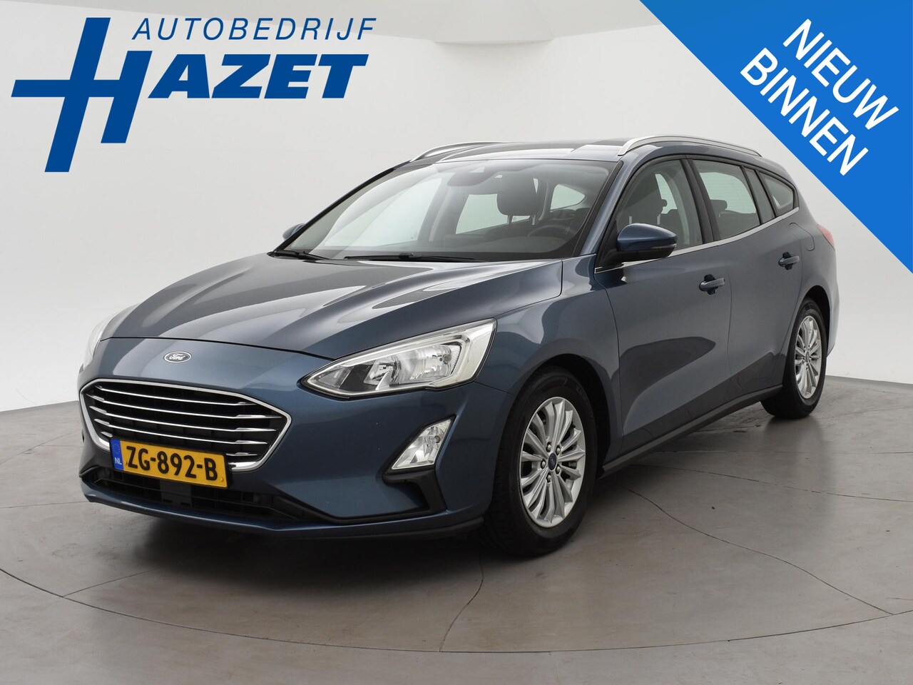 Ford Focus Wagon - 1.0 E.B. AUT. TITANIUM BUSINESS + CARPLAY | KEYLESS | CLIMATE | CRUISE CONTROL - AutoWereld.nl