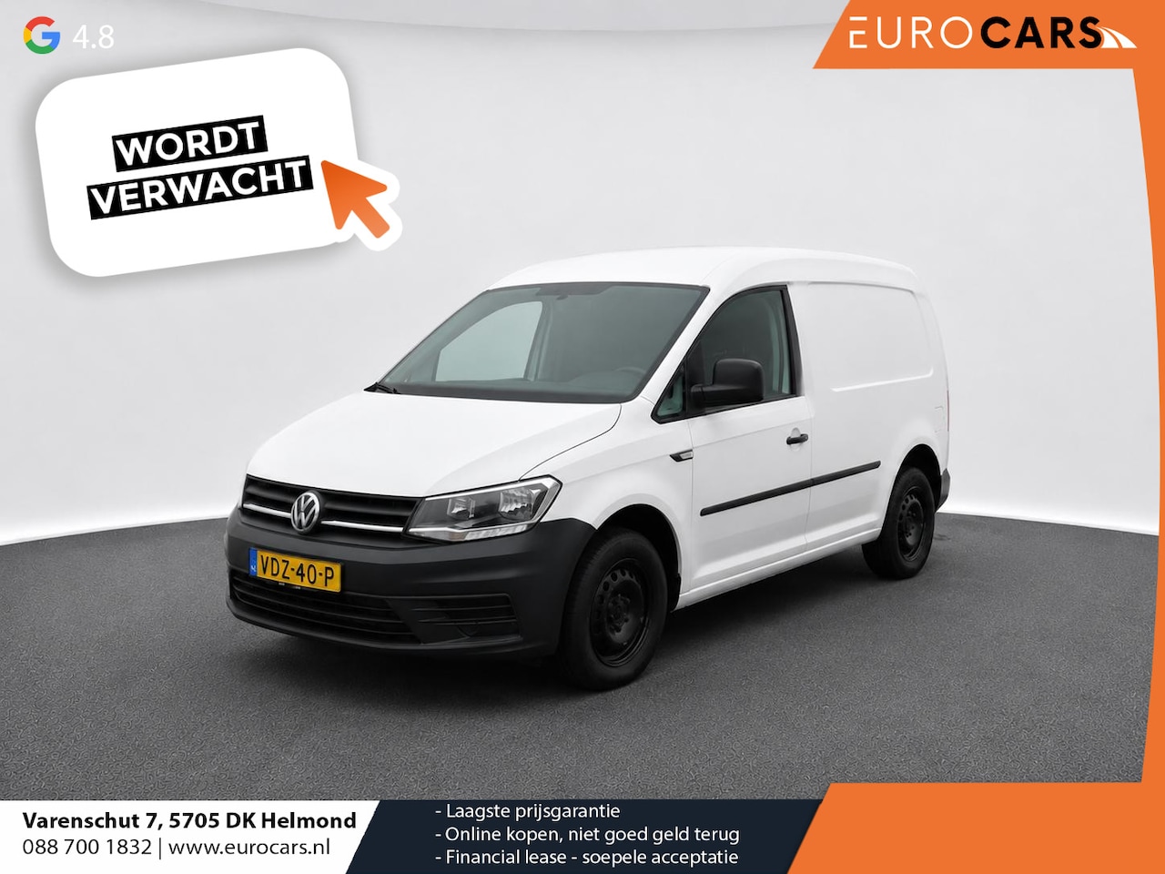 Volkswagen Caddy Maxi - 2.0 TDI L2H1 BMT Highline Airco Cruise Control Parkeerhulp achter Bluetooth - AutoWereld.nl