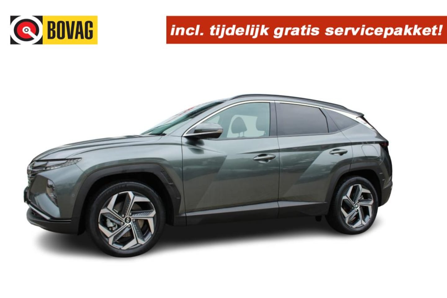Hyundai Tucson - 1.6 T-GDI PHEV Premium Navi Apple Car Camera Leder Nieuwstaat!! - AutoWereld.nl