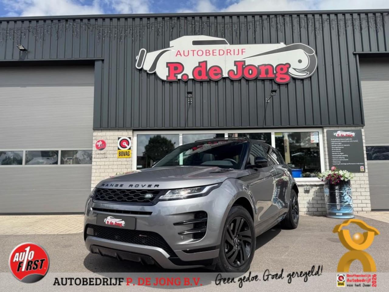 Land Rover Range Rover Evoque - 1.5 P300E S AWD R-Design Panoramadak Camera Stoelverwarming Carplay Meridian - AutoWereld.nl
