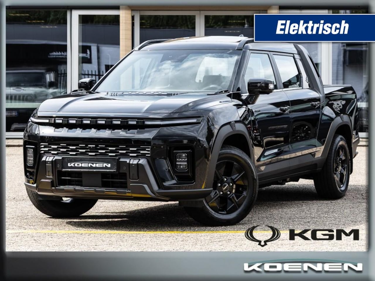 KGM Musso EV - Blackline 4WD  2.300Kg Trekgewicht 237PK - AutoWereld.nl