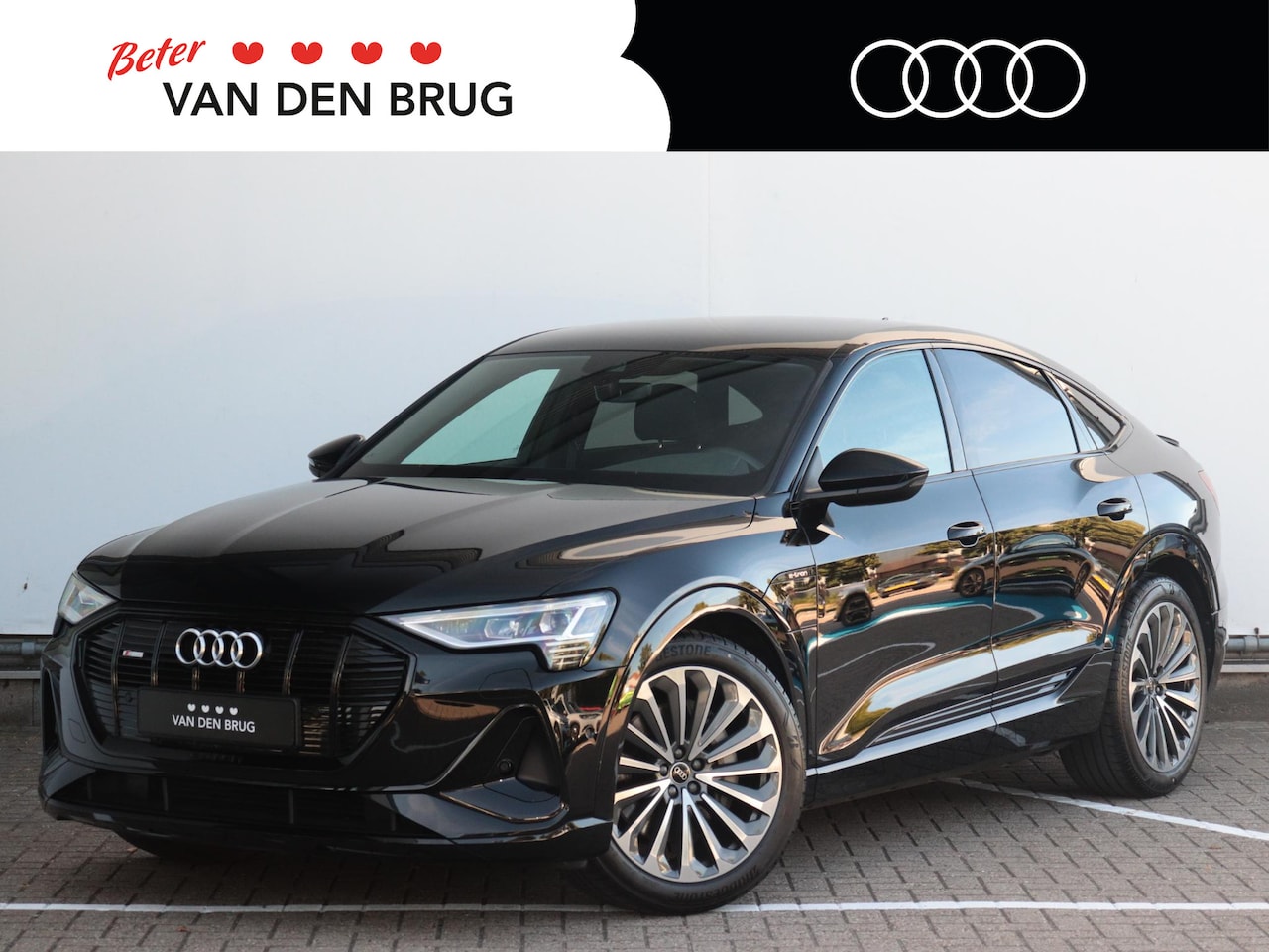Audi e-tron Sportback - 50 quattro S edition 71 kWh | SOH 95 % | Trekhaak | LED koplampen | Leder/alcantara | - AutoWereld.nl