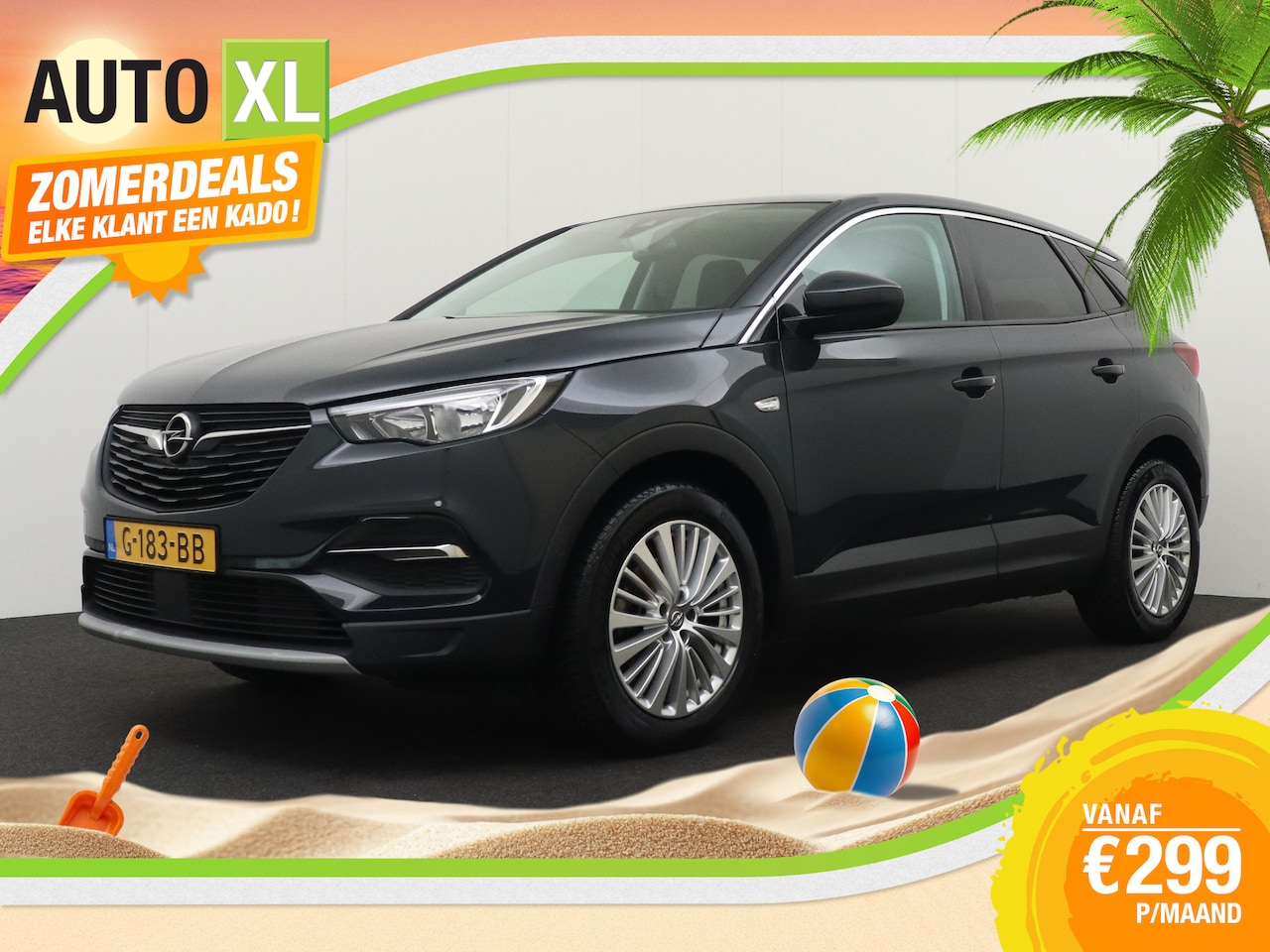 Opel Grandland X - 1.2 131 PK Turbo Aut. Business Exe. Trekhaak Carplay Park. Sens. - AutoWereld.nl